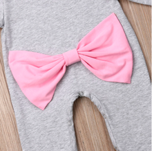 Load image into Gallery viewer, Long Sleeve Back BowKnot Bow Tie Romper