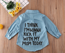 Load image into Gallery viewer, Kickin' it with Mom Denim