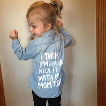 Load image into Gallery viewer, Kickin' it with Mom Denim