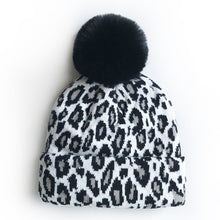 Load image into Gallery viewer, Matching Leopard Print Mommy and Me Winter Hats (sold separately)
