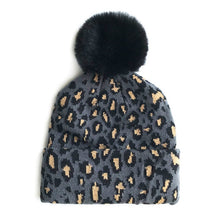 Load image into Gallery viewer, Matching Leopard Print Mommy and Me Winter Hats (sold separately)