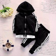 Load image into Gallery viewer, Double Striped Tracksuit Sets