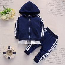 Load image into Gallery viewer, Double Striped Tracksuit Sets
