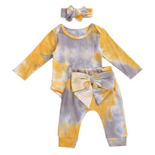 Load image into Gallery viewer, Tie Dye Back Bowknot