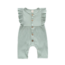 Load image into Gallery viewer, Baby Ribbed Rompers
