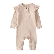 Load image into Gallery viewer, Baby Ribbed Rompers
