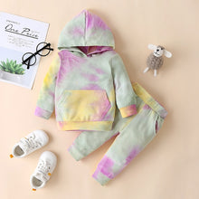 Load image into Gallery viewer, Tie-Dye Hoodie Set