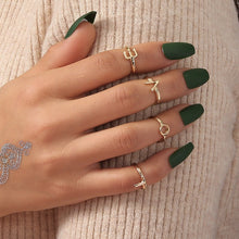 Load image into Gallery viewer, Mama Stack Star Moon Rings