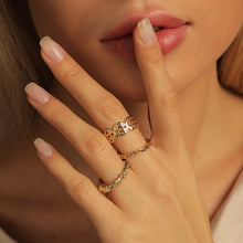 Load image into Gallery viewer, Mama Stack Star Moon Rings