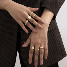 Load image into Gallery viewer, Mama Stack Star Moon Rings