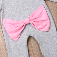 Load image into Gallery viewer, Long Sleeve Back BowKnot Bow Tie Romper
