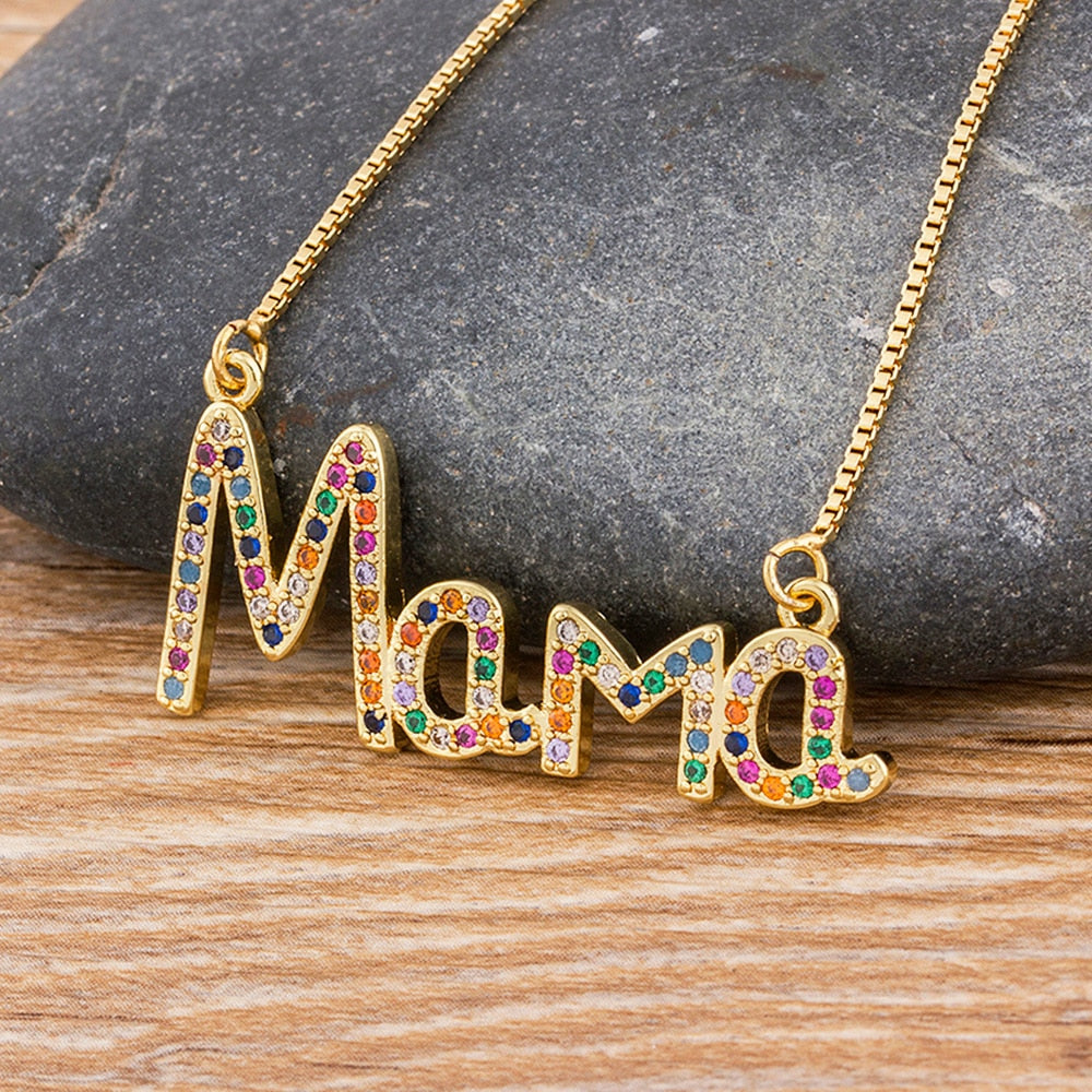 Mama Rainbow Necklace