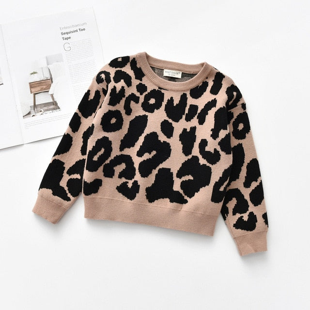 Baby & Toddler Leopard Print Pullover